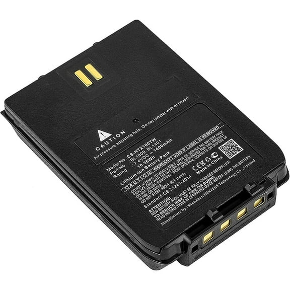 Replacement Battery for HYT X1e,X1p,BL1401,BL1809,7.4V/1400mAh