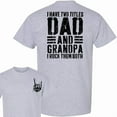 thumbnail image 4 of I Have Two Titles Dad and Grandpa Shirt – Funny 2-Sided Graphic Tee, Cool Father’s Day Gift for Dad and Grandpa, Unisex Trendy Shirt, 4 of 7