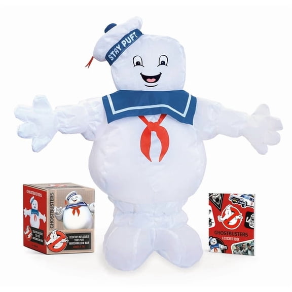 Rp Minis Ghostbusters: Desktop Inflatable Stay Puft Marshmallow Man: Stands 16 Tall, (Paperback)
