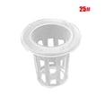 thumbnail image 2 of PENGXIANG 100Pcs Garden Plastic Net Cups Planting Basket Cup Set Slotted Mesh Net Cups Wide Lip Bucket Basket for Hydroponics, 2 of 2