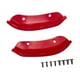 thumbnail image 5 of 2 protectores de borde de alerón delantero, componente automotriz para mayor durabilidad. rojo, 5 of 9