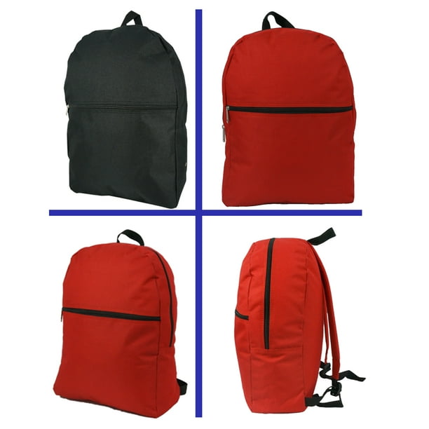 Basic Unisex Backpack Simple Bookbag Promotional Daypack School Bag