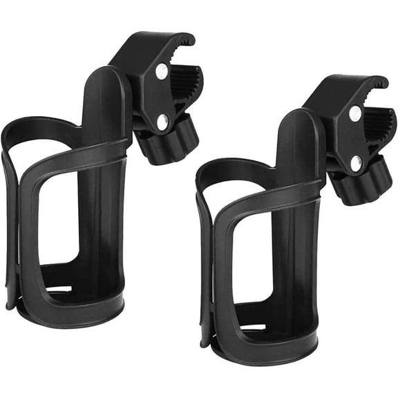 Compact Drink Companion, Adjustable Cup Holder for Strollers and Mobility Devices, Lightweight and Easy-to-Mount Design, Perfect for Mountain Bikes, Bicycles, and Wheelchairs