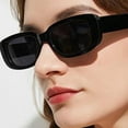 thumbnail image 4 of Gafas de sol rectangulares para mujer, gafas de sol de moda retro, protección, gafas vintage con marco cuadrado estrecho, 4 of 5