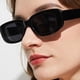 thumbnail image 4 of Gafas de sol rectangulares para mujer, gafas de sol de moda retro, protección, gafas vintage con marco cuadrado estrecho, 4 of 5