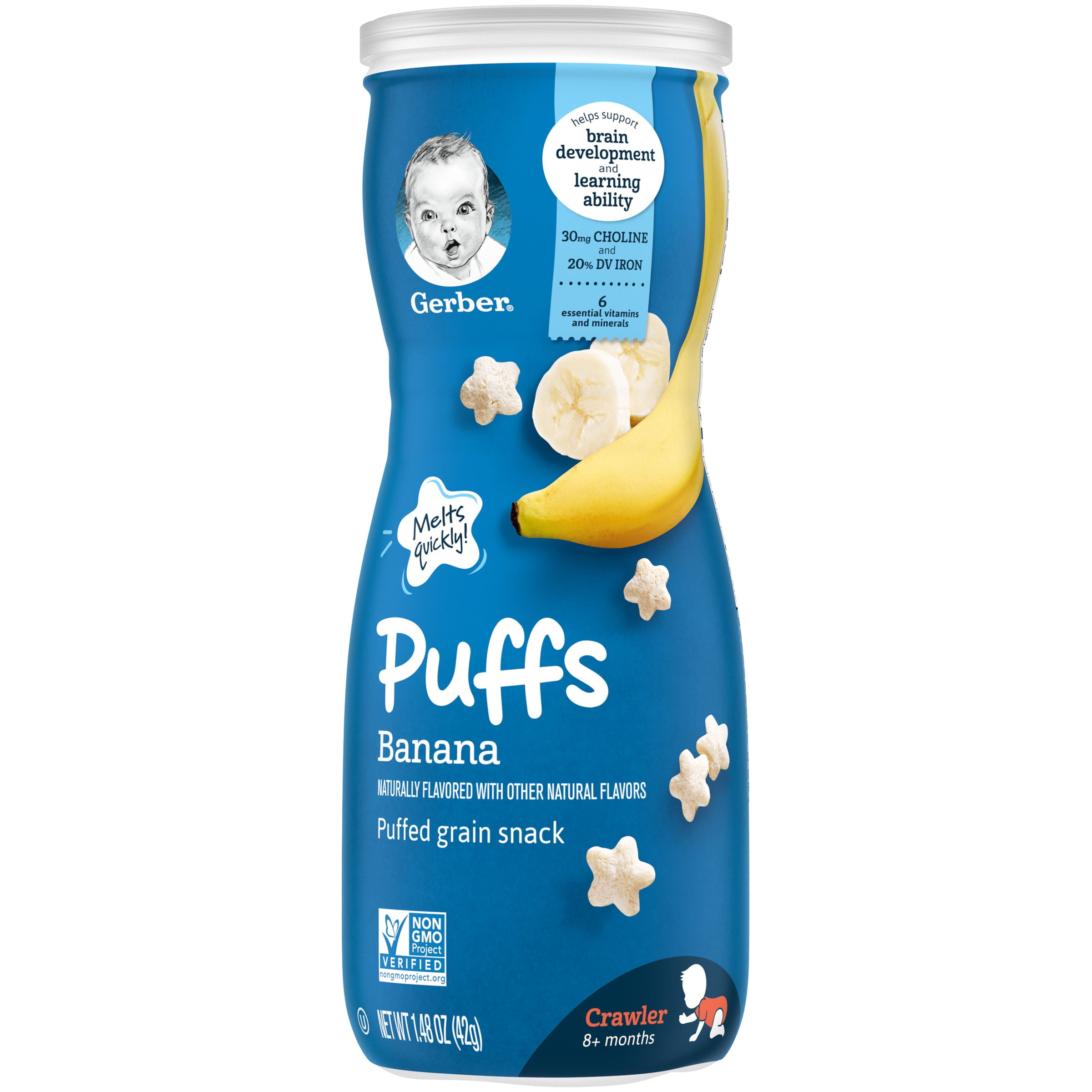 Puffs baby food