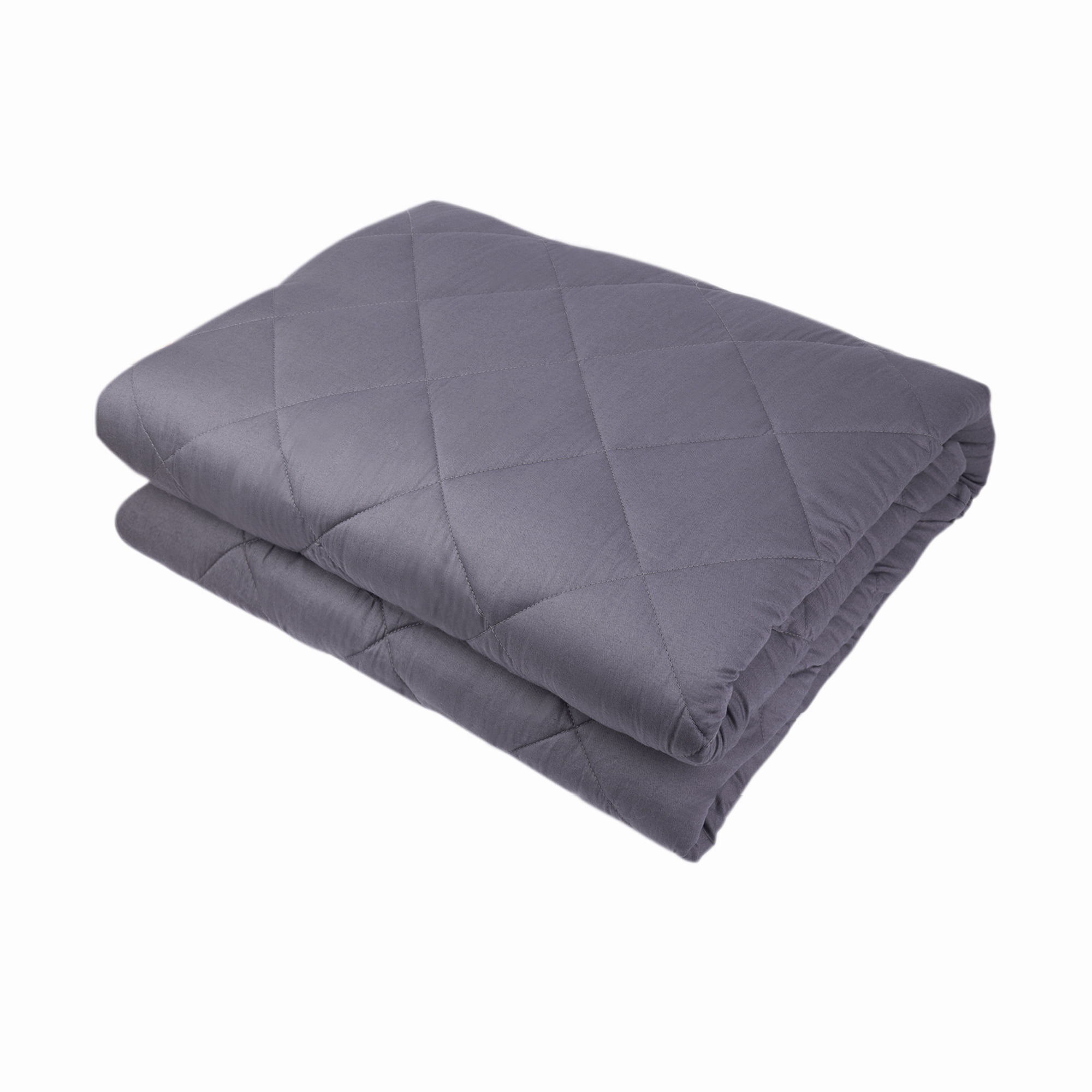 Weighted Blanket (48" x 72",15 lbs) Microfiber Heavy Blanket to Improve Sleep for People With Anxiety