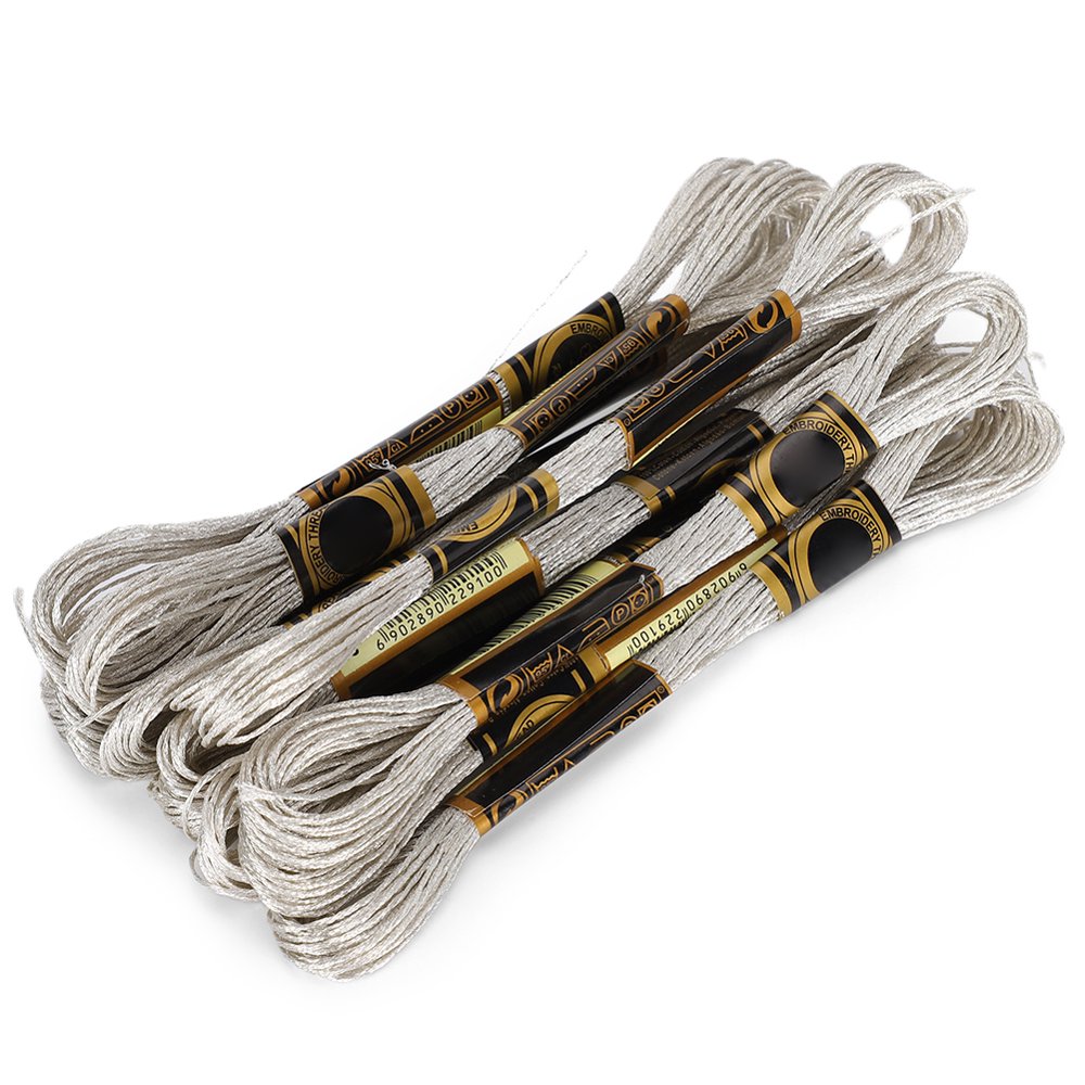 Mgaxyff Embroidery Floss,Glossy Embroidery Thread,24Pcs Cross Stitch