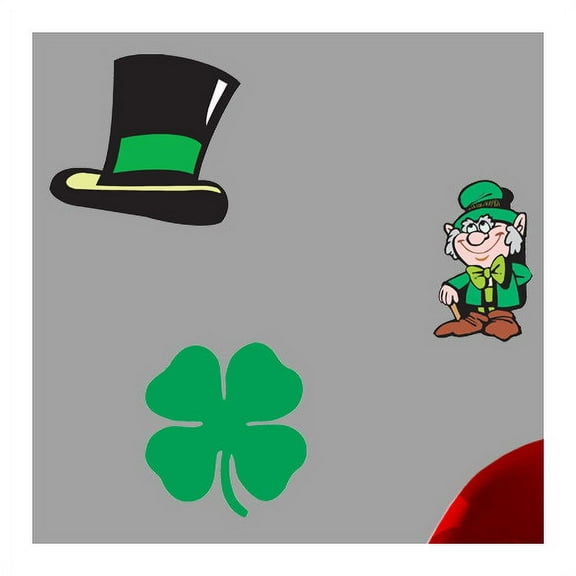 Wallhogs St. Patrick's Day Multi-Pak Wall Decal