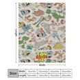thumbnail image 3 of Manta de dibujos animados de Toy Story, súper suave, acogedora y cálida manta de felpa para niños y niñas, mantas de franela ligeras y difusas para sofá, cama, viajes, camping, regalos de 50 x 40, 3 of 8