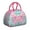 Rose-red, variant on Premium Ocean Life Lunch Box for Women Adults - Seashell & Conch Insulated Bag, Reusable Leakproof High Capacity for Work, Office, Travel, Outdoor with Pockets