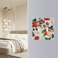 thumbnail image 4 of Yayeee Toggle Light Switch Wall Plate 2-Gang 4.56"x4.48" Decorative Outlet Cover, Strawberry Pattern, 4 of 7