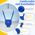 thumbnail image 4 of Baby Jumper with Stand, Portable Baby Bouncers and Jumpers with Water Mat, Jumper for Baby Boys/Girls, Blue, 4 of 8