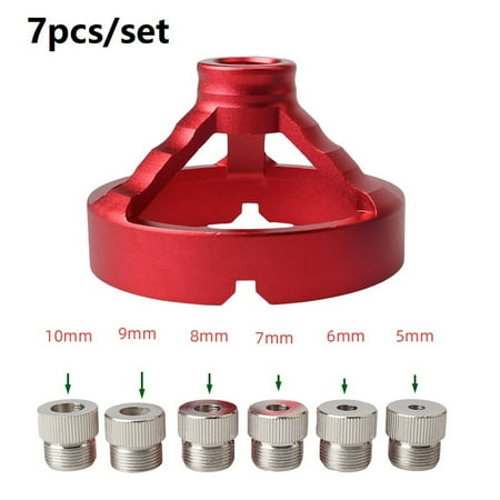 

Vertical Drill Guide Fixture Aluminum Alloy Straight Corner Round V Drill Punch