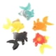 thumbnail image 1 of Adorno de peces de peces artificiales de 5 piezas para acuario de acuario Salvador Decoración de adorno de peces artificiales., 1 of 6