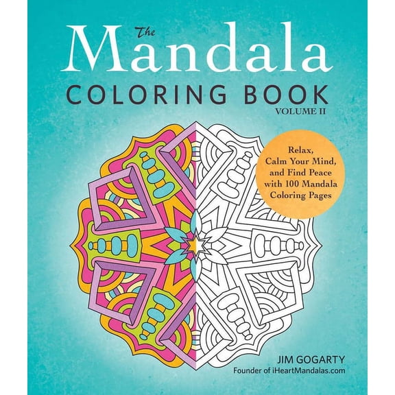 The Mandala Coloring Book, Volume II (Paperback)