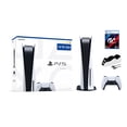 thumbnail image 1 of 2022 New 1.8TB PlayStation Disc Version Gaming Console with Upgraded Ultra Fast SSD, Wireless Controller, Gran Turismo 7 & Mytrix Controller Charging Dock, 1 of 7