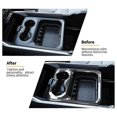thumbnail image 5 of Center Console Front Armrest Cup Holder Panel Cover Trim for - Dodge RAM 1500 2500 3500 ABS Carbon Fiber, 5 of 5
