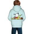 thumbnail image 5 of Sanrio Pochacco Kids' Hoodie 3d Print Sweatshirt Soft Pullover Hooded With Big Pockets Fans Gifts For Boys Or Girls Small, 5 of 7