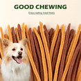 thumbnail image 2 of Dog Treats Chicken&Duck Milk Jerky - High Protein Healthy Snacks, Dental Chews, Training Rewards for Puppies, Kittens, Adult Dogs And Cats - Grain Free, Pet Nutrition Chewing Treats, 2 of 11