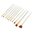 thumbnail image 4 of FolkArt 10 Piece Premium Contour Paint Brush Set, 4 of 5