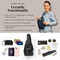 thumbnail image 4 of Bandolera Baggallini Anti-Theft Daytripper Sling 7x12, 4 of 7