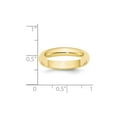 thumbnail image 2 of 10k Yellow Gold 4mm Half Round Band Size 11 Ring, 2 of 2