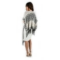 thumbnail image 6 of Knit Ruana Poncho Style Blanket Wrap Cape Scarf, 6 of 10