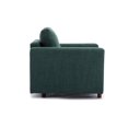 thumbnail image 5 of Convertible Sectional Sofa, 4 Seat Module Sectional Sofa Couch with 1 Ottoman, Modern Linen Fabric Sofa for Living Room, Apartment, Green, 5 of 9