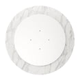 thumbnail image 4 of Aron Living Rose 40" Round Artifical Marble and Metal Dining Table in Gray, 4 of 5