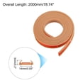 thumbnail image 2 of REGALWOVEN U Shape Furniture Edging Banding, Self Adhesive Flexible Edging Trim Beige 2mx5mmx14mm, 2 of 5