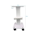 thumbnail image 6 of CNCEST Beauty Instrument Cart Salon Spa Equipment Health Beauty Instrument Cart Beauty Instrument Tray Roller Cart Wheel Silent Tire (Aluminum ABS), 6 of 8