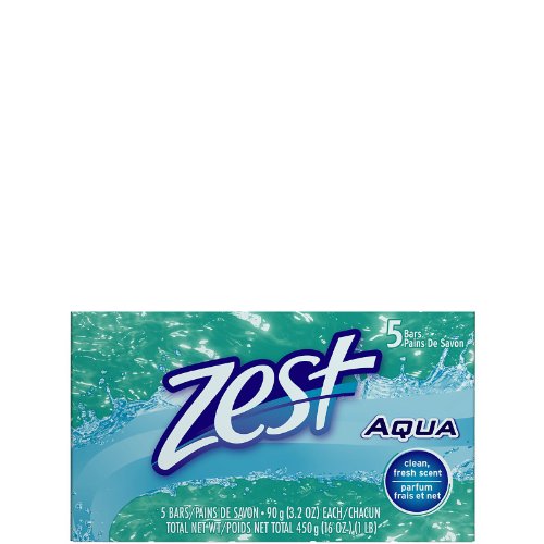 Zest 3.2 Oz. Aqua Bar Soap, 5 Pack