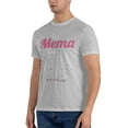 thumbnail image 4 of Mema Grandma Gift The Mema Code Men'S Basic Short Sleeve T-Shirt Gray 5x-Large, 4 of 5