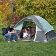 Ozark Trail 5 Person Family Dome Tent with Removable Fly and Storage Pockets