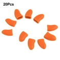 thumbnail image 2 of Flmtop 20 Pcs Pattes de Chien Chat Anti-Rayures Embouts en Silicone Souple Protection pour Maison Orange, 2 of 9