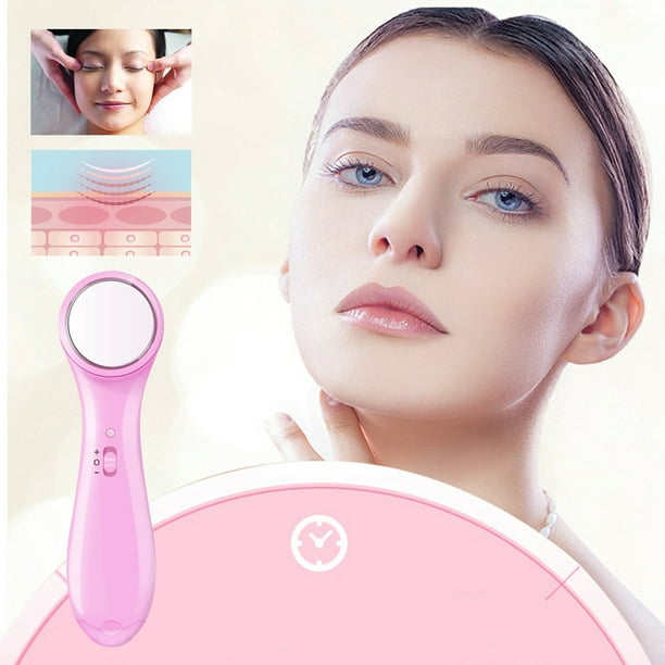 Instrumento de Rejuvenecimiento Facial para El Hogar, Limpiador de Poros Facial con Efecto Lifting, Instrumento de Belleza Multifuncional con Microcorriente