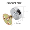 thumbnail image 2 of WORGEOUS 4pcs Bed Anti-sloshing Actuator Bedside Fixator Anti-squeaking Support Fasteners, 2 of 8