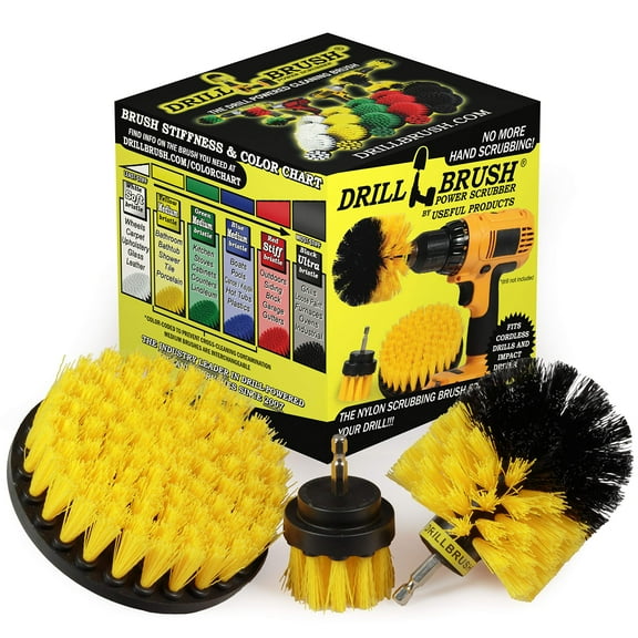 Bathroom Cleaner - Cleaning Supplies - Spin Brush - Grout Cleaner - Bathtub - Shower - Drill Brush - Carpet Cleaner - Sink - Shower Mat - Scrub Brush - Tile Grout Cleaning Tool & Shower Power Cleaner