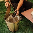 thumbnail image 4 of Camping Trash Can Folding Outdoor Trash Container Large Capacity Foldable Rubbish Holder with Handle Picnics Garbage Can, 4 of 12