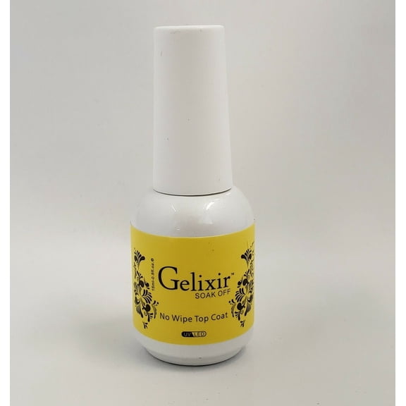 GELIXIR - Manicure Soak Off Gel No-Wipe Top coat 0.5 fl.oz