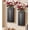 Black, variant on Wooden Wall Planter Vase,2 Pack Planter for Indoor Modern Boho Wall Art Decor for Indoor Kitchen Modern Bathroom Living Room Dining Room(Black)