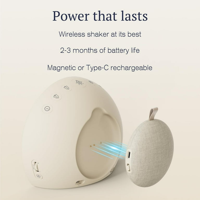 Loud Alarm Clock with Wireless Bed Shaker, Vibrating Dual Alarm, Light Wake  for Heavy Sleepers & Hearing Impaired - Walmart.com