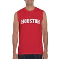 thumbnail image 1 of Artix - Men's Graphic T-Shirt Sleeveless - Houston, 1 of 4