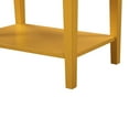 thumbnail image 7 of Glory Furniture Newton Contemporary Wood Side Table Nightstand, Yellow, 7 of 7