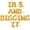 Gold, variant on Letter Balloons - IM 5 AND DIGGING IT 16" Inch Alphabet Letters Foil Mylar Balloon 5th Birthday Party Banner (Blue)