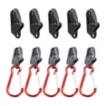 thumbnail image 1 of Milisten 10 Pcs/Ensemble Clips de Fixation pour Tente de Canopée Extérieure Coupe-Vent Bâche Clips pour Alligator, 1 of 5