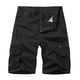 thumbnail image 3 of Pantalones cortos holgados e informales para hombre, de talla europea, con múltiples bolsillos y cinco puntos, de corte mediano, 3 of 5