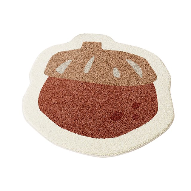 TIELUTT Cartoon Minimalist Style Floor Mat Absorbent and Non Mat for Car Lumbar Pillows for Driving Seat Driver Seat Cushion and Back Support Bolster Seat Cushion Floor Seat Cushion Car Seat Cushion