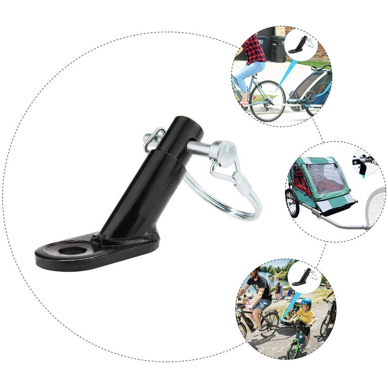 Convenient Bike Trailer Hitch Iron Bike Hitch Traction Head Mountain Bike Supply